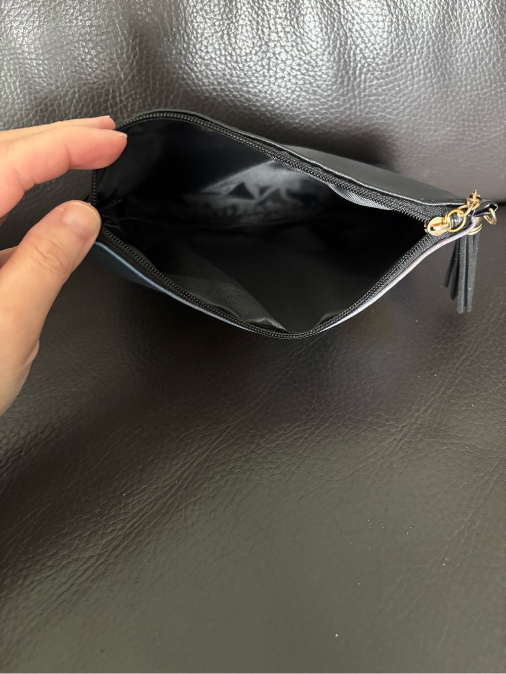 Hand Crafted Rhinestone Butterfly Floral Clutch Crossbody Shoulder Bag (sealed) - Picture 5 of 5